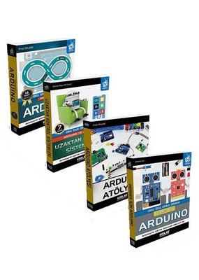 Arduino Atölye Seti-4 Kitap Takım | Kodlab (İnce Kapak)