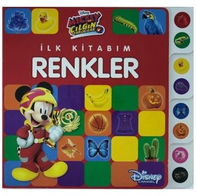 İlk Kitabım Renkler-Disney Mickey ve Çılgın Yarışçılar | Doğan ve Egmont Yayıncılık