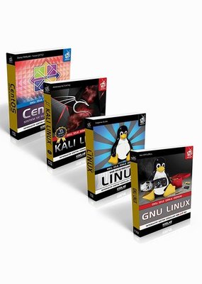 Linux Eğitim Seti - 4 Kitap Takım | Kodlab (İnce Kapak)