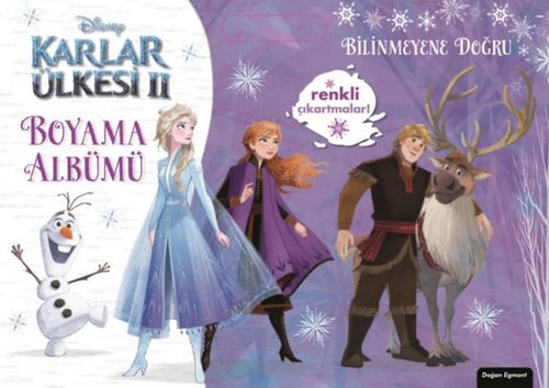 Disney Karlar Ülkesi 2-Boyama Albümü-Bilinmeyene Doğru | Doğan ve Egmont Yayıncılık