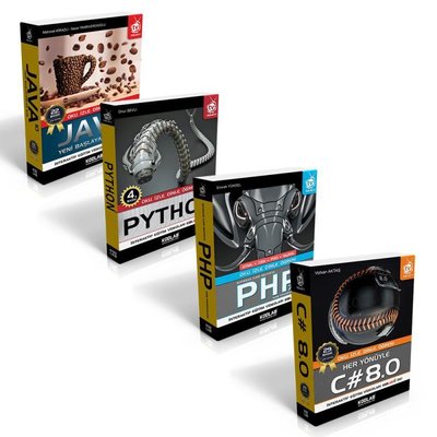 Programlama Eğitim Seti 2-4 Kitap Takım | Kodlab (İnce Kapak)