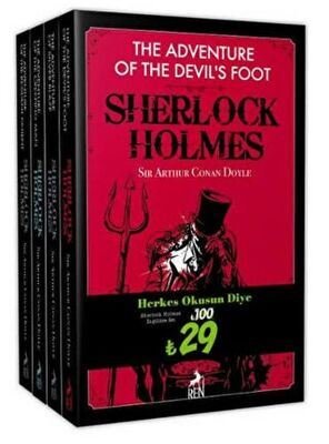 Sherlock Holmes İngilizce Kitaplar Seti-4 Kitap Takım | Ren Kitap