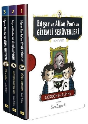 Edgar ve Allan Poe'nun Gizemli Serüvenleri Seti-3 Kitap Takım-Özel Kutulu | Kolektif Kitap (İnce Kapak)