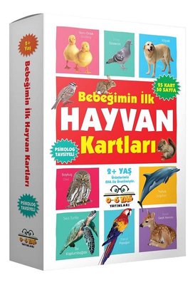 Bebeğimin İlk Hayvan Kartları 2+ Yaş | 0-6 Yaş Yayınları