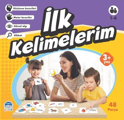 İlk Kelimelerim 3+Yaş | Martı Yayınları