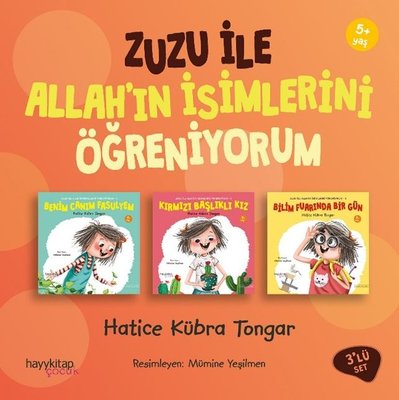 Zuzu İle Allah'ın İsimlerini Öğreniyorum Seti-3 Kitap Takım | Hayy Kitap