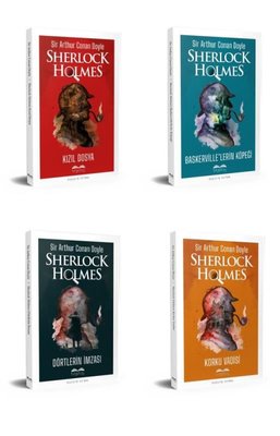 Sherlock Holmes Serisi Seti - 4 Kitap Takım | Bilgetoy