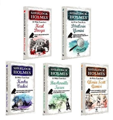 Sherlock Holmes Seti - 5 Kitap Takım | Çınaraltı Yayınları