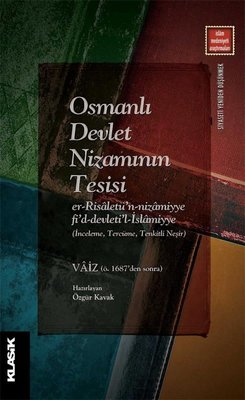 Osmanlı Devlet Nizamının Tesisi | Klasik Yayınları