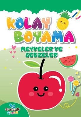 Kolay Boyama - Meyveler ve Sebzeler | Sancak Çocuk
