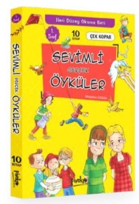 1. Sınıf Sevimli Gerçek Öyküler Seti 10 Kitap Takım | Pinokyo (İnce Kapak)