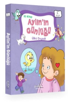 1. Sınıf Aylin'in Günlüğü Seti 10 Kitap Takım | Pinokyo (İnce Kapak)