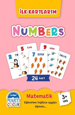 Numbers - İlk Kartlarım 3+ Yaş | Martı Yayınları