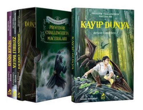 Profesör Challengerın Maceraları Seti - 4 Kitap Takım | Ren Kitap
