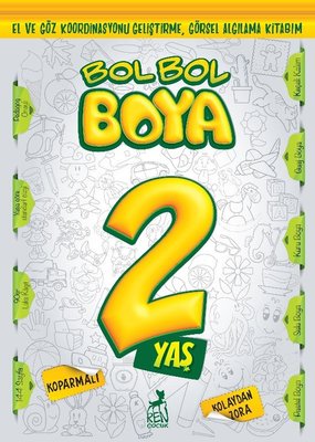 Bol Bol Boya 2 Yaş - Boyama Kitabı | Ren Kitap
