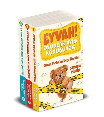 Eyvah! Oyuncak Ayım Konuşuyor Seti - 3 Kitap Takım | Dokuz Yayınları