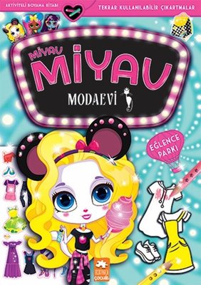 Miyav Miyav Modaevi - Eğlence Parkı - Aktiviteli Boyama Kitabı | Eksik Parça