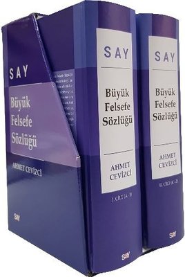 Say Büyük Felsefe Sözlüğü Seti - 2 Kitap Takım | Say Yayınları