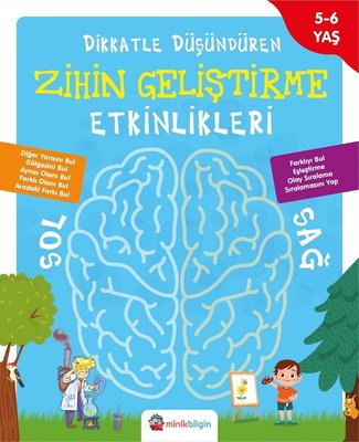 Dikkatle Düşündüren Zihin Geliştirme Etkinlikleri - 1 | Minik Bilgin
