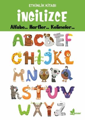 İngilizce Alfabe - Etkinlik Kitabı | Çınar Yayınları