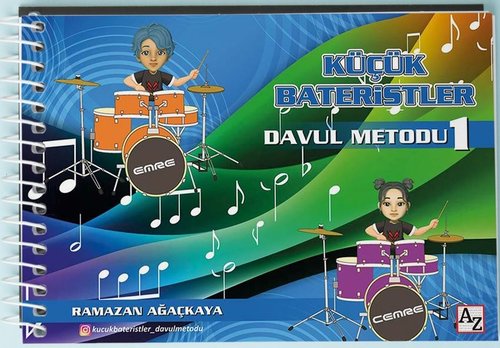 Küçük Bateristler Davul Metodu - 1 | Az Kitap