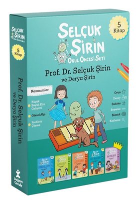 Selçuk Şirin Okul Öncesi Seti - 5 Kitap Takım | Doğan ve Egmont Yayıncılık