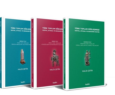 Türk Toplum Sözleşmesi: Sosyal-Siyasal ve Ekonomik Kültür Seti - 3 Kitap Takım | Kadim