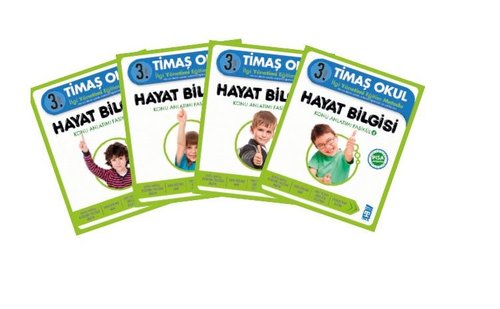 3, Sınıf Hayat Bilgisi Konu Anlatımlı Seti - 4 Kitap Takım | Timaş Yayınları