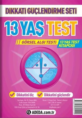 Yeni Neuro-Via Sistemi İle Dikkati Güçlendirme Seti 7.Sınıf Test-Görsel Algı Testi | Adeda (İnce Kapak)