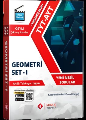 TYT AYT Geometri Set 1 | Sonuç Yayınları (İnce Kapak)