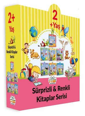 2+ Yaş Sürprizli -Renki Kitaplar Serisi - 7 Kitap Takım | 0-6 Yaş Yayınları