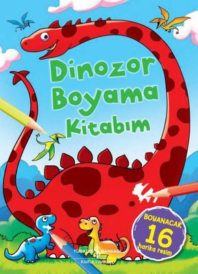 Dinozor Boyama Kitabım | İş Bankası Kültür Yayınları
