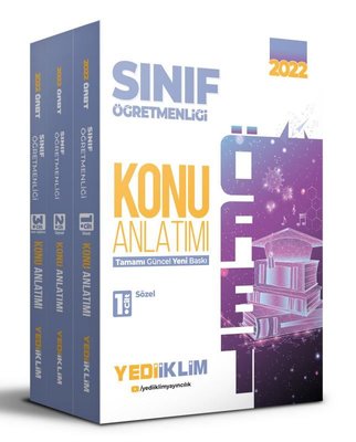 2022 ÖABT Sınıf Öğretmenliği Konu Anlatımlı Modüler Set | Yediiklim Yayınları (İnce Kapak)
