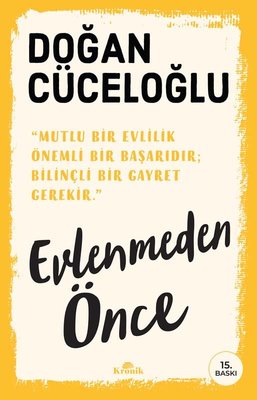 Evlenmeden Önce | Kronik Kitap