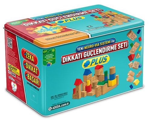 Dikkati Güçlendirme Seti Plus 3 Yaş | Adeda (İnce Kapak)