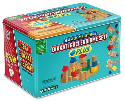 Dikkati Güçlendirme Seti Plus 5 Yaş | Adeda (İnce Kapak)