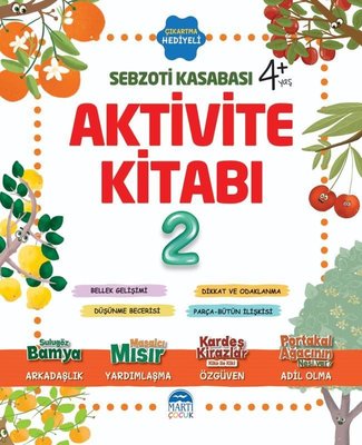 Aktivite Kitabı 2 - Sebzoti Kasabası | Martı Yayınları