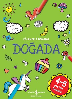 Doğada - Eğlenceli Boyama | İş Bankası Kültür Yayınları