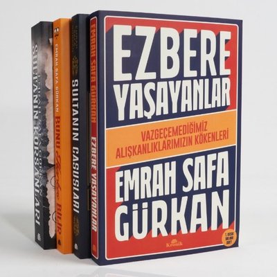 Emrah Safa Gürkan Seti - 4 Kitap Takım | Kronik Kitap