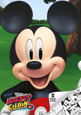 Disney Mickey ve Çılgın Yarışçılar Boyama Kitabı | Doğan Çocuk