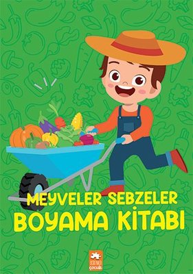 Meyveler Sebzeler Boyama Kitabı | Eksik Parça