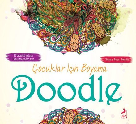 Çocuklar için Boyama: Doodle | Ren Kitap