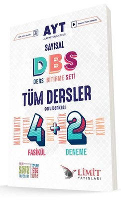2022 AYT Sayısal Ders Bitirme Seti Tüm Dersler Soru Bankası | Limit Yayınları (İnce Kapak)