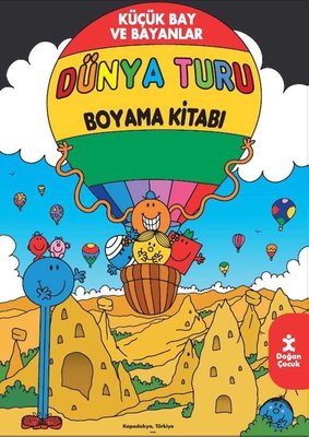 Küçük Bay ve Bayanlar - Dünya Turu Boyama Kitabı | Doğan Çocuk