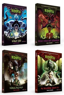 Disney Korku Serisi Seti - 4 Kitap Takım | Beta Kids (İnce Kapak)