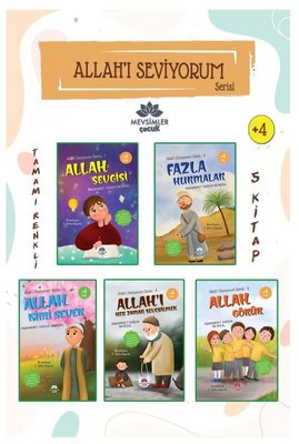 Allah'ı Seviyorum Serisi Seti - 5 Kitap Takım | Mevsimler Çocuk