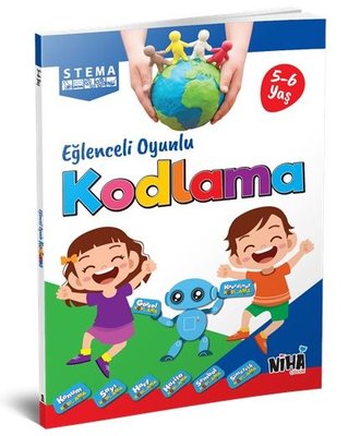 Stema Eğlenceli Oyunlu Kodlama 5 - 6 Yaş | Niha Çocuk