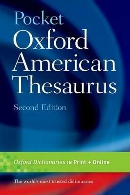Pocket Oxford American Thesaurus | Oxford University Press Inc