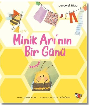 Minik Arı'nın Bir Günü - Pencereli Kitap | Uçan Kitap