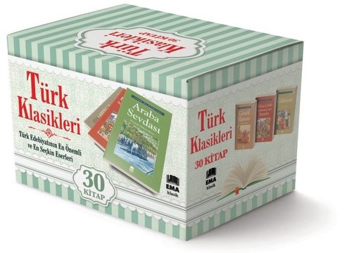 Türk Klasikleri Seti - 30 Kitap Takım | Ema Klasik Yayınları